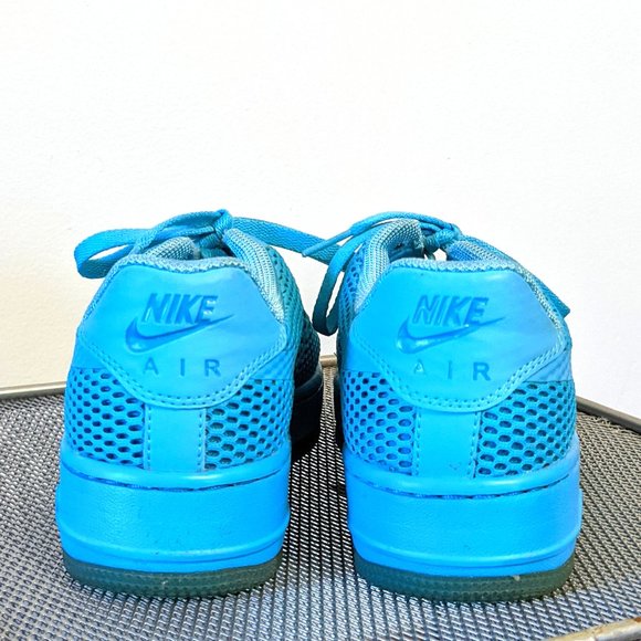 EUC Nike Women's Air Force 1 Low Breathe Mesh Sneakers - Picture 4 of 11